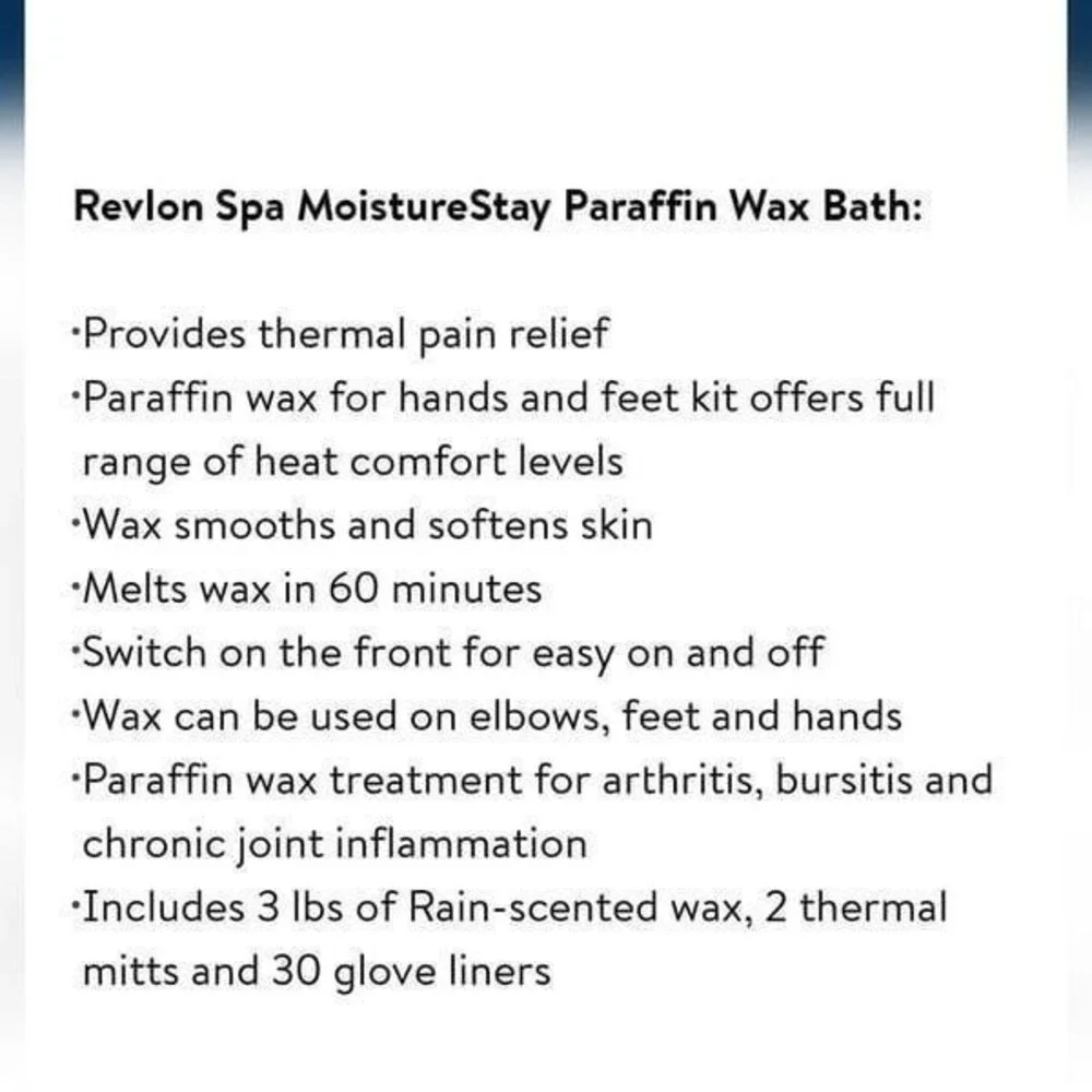 Revlon Luxury Paraffin Bath w/Quick Heat